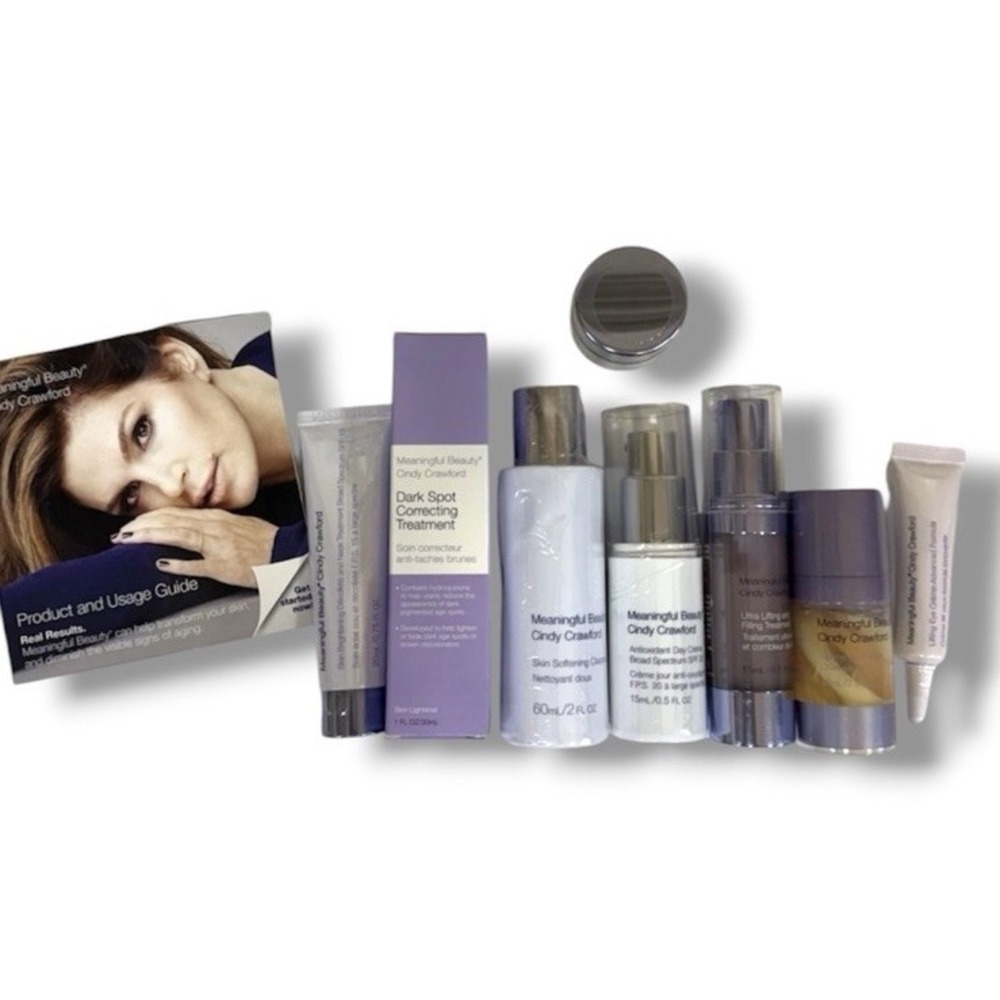 Cindy Crawford Meaningful Beauty 8 Piece Discovery Kit Set All Sealed New 2019